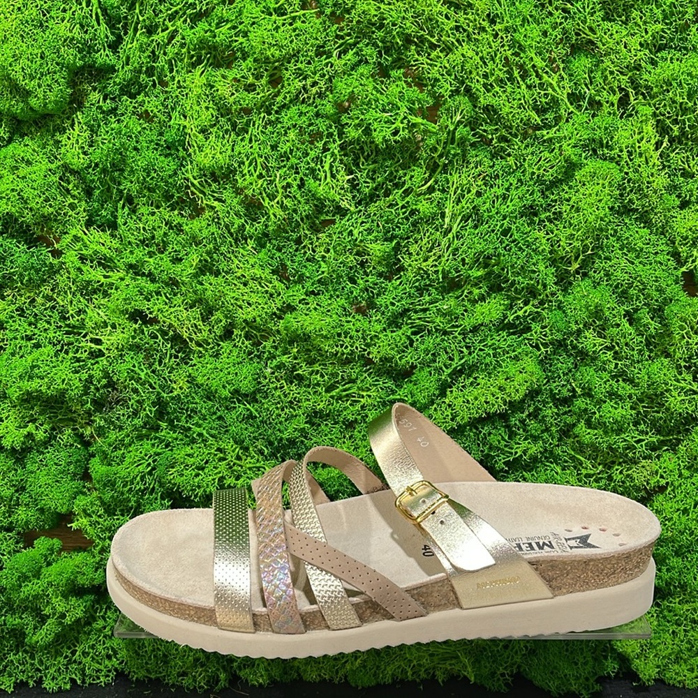 Mephisto Huleda Cork Footbed Thong Sandal - Picture 3 of 8